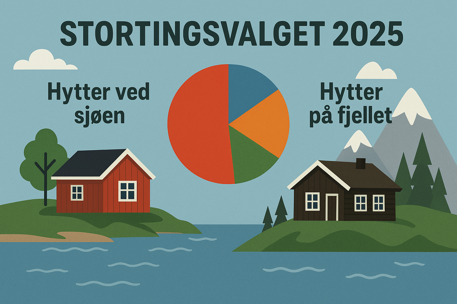 Norske partiers standpunkter til hytter